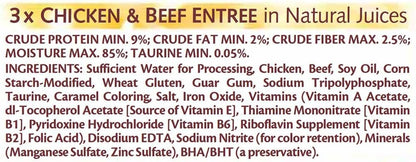 Purrfectly Chicken Variety Pack Wet Cat Food 3 Ounces, Pack of 4 (10 Count Each)