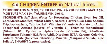 Purrfectly Chicken Variety Pack Wet Cat Food 3 Ounces, Pack of 4 (10 Count Each)